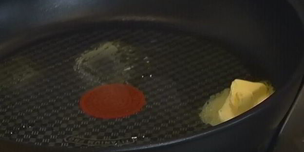 фриттата с лисичками