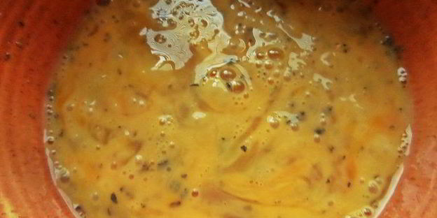 фриттата с лососем и картофелем