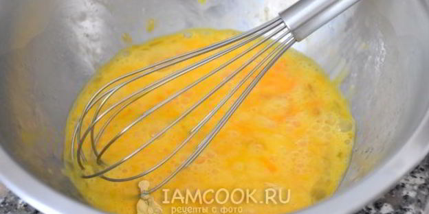 фриттата с лососем и сыром