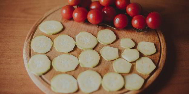 фриттата с томатами черри