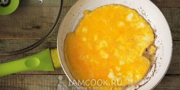 омлет без молока