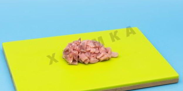 омлет микс со свининой и помидорами черри