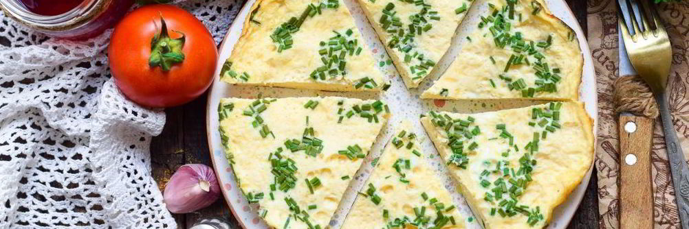 Омлет на кефире