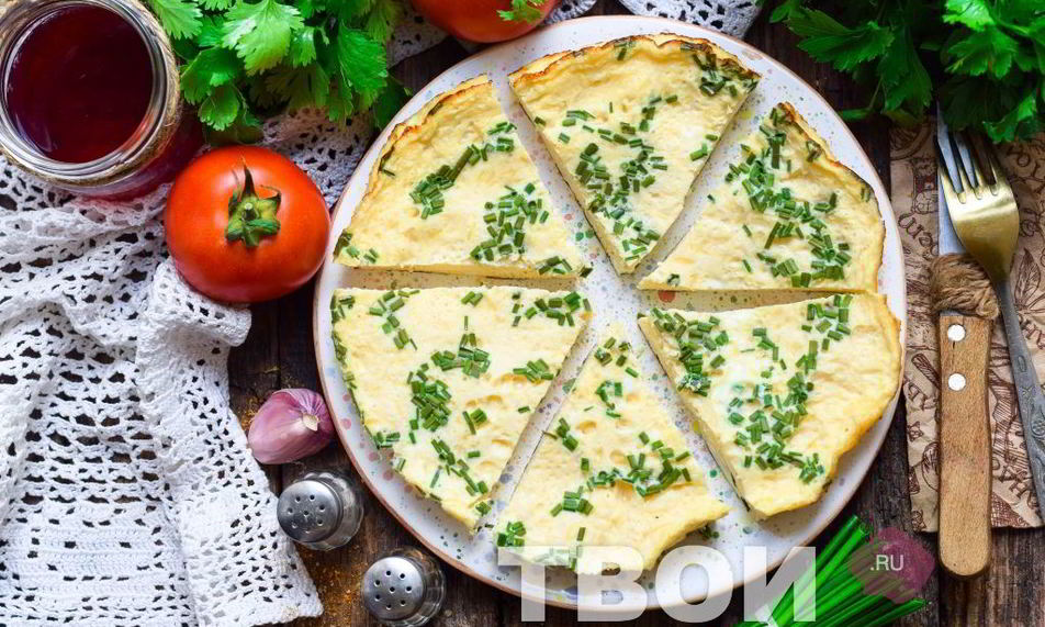 Рецепт омлета на кефире
