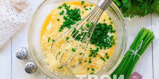 омлет на кефире
