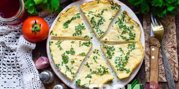 омлет на кефире