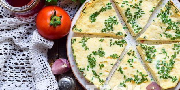 омлет на кефире