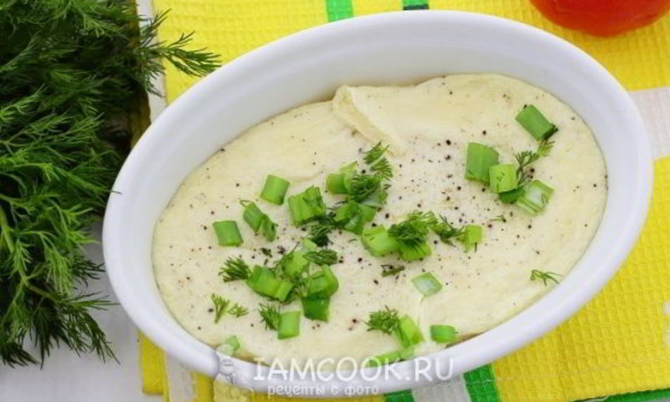 Рецепт омлета на пару в мультиварке