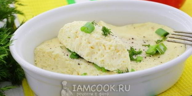 омлет на пару в мультиварке