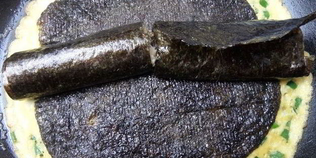 омлет рыбный в японском стиле