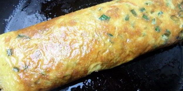 омлет рыбный в японском стиле