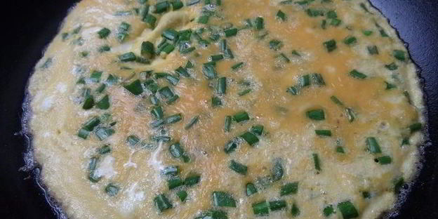 омлет рыбный в японском стиле