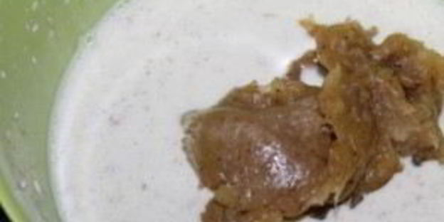 омлет с бананом