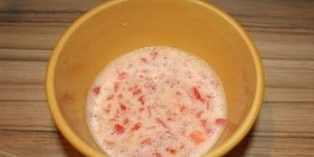 омлет с брынзой