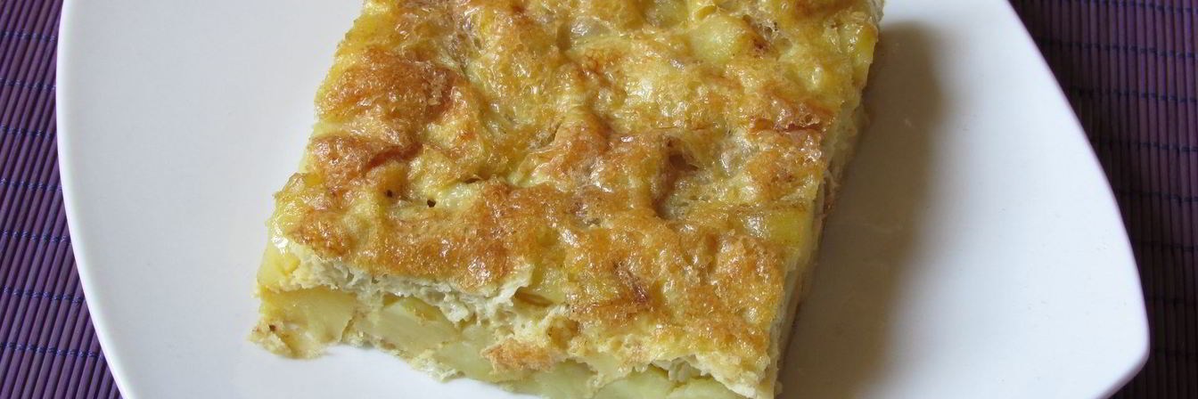 Омлет с картошкой