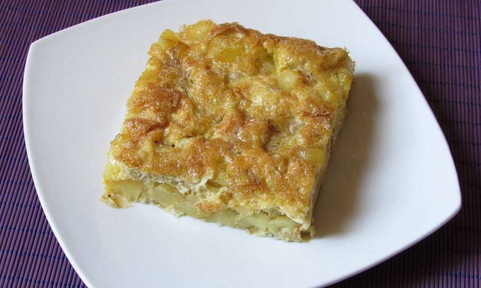 Рецепт омлета с картошкой