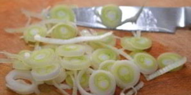 омлет с креветками