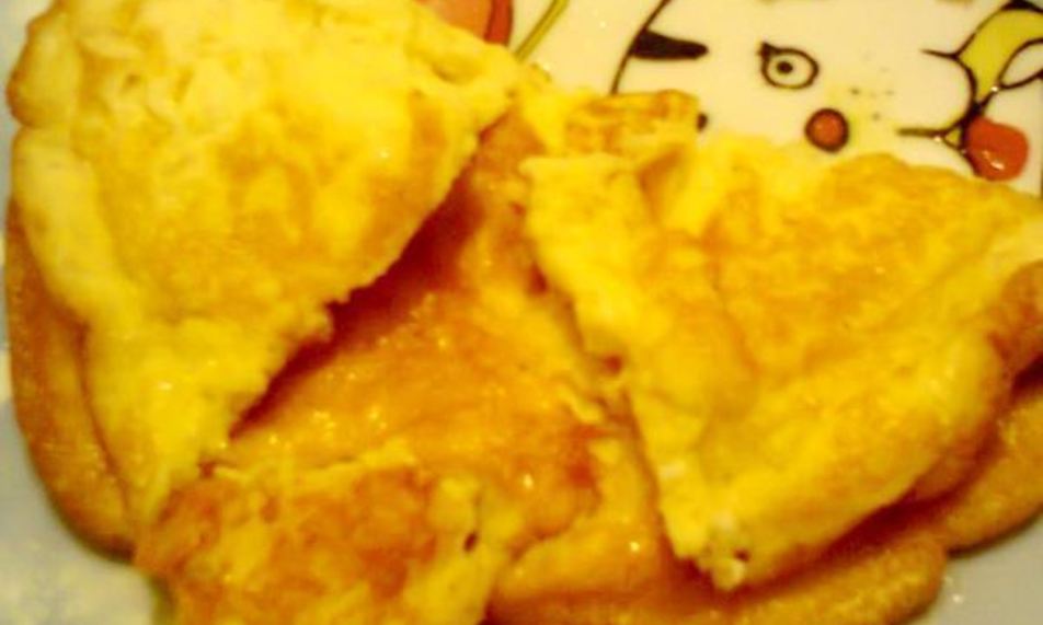 Рецепт омлета с сыром