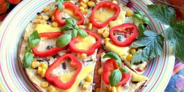 омлет со щавелем