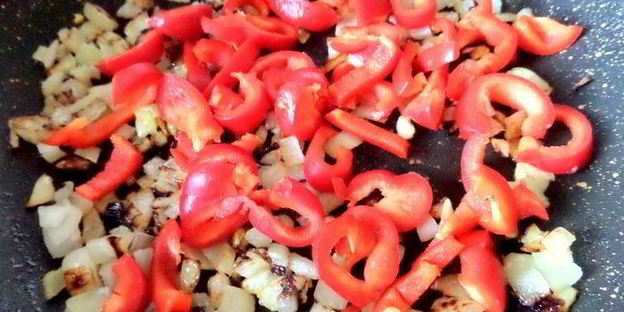 омлет со щавелем