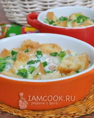 Омлет студенческий в микроволновке