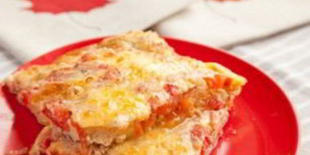 омлет в духовке с помидорами