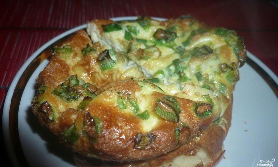 Рецепт омлета в горшочке