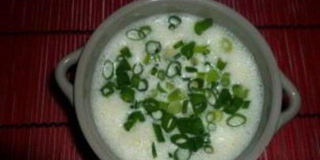 омлет в горшочке