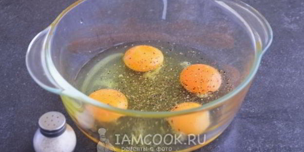 паровой омлет в микроволновке