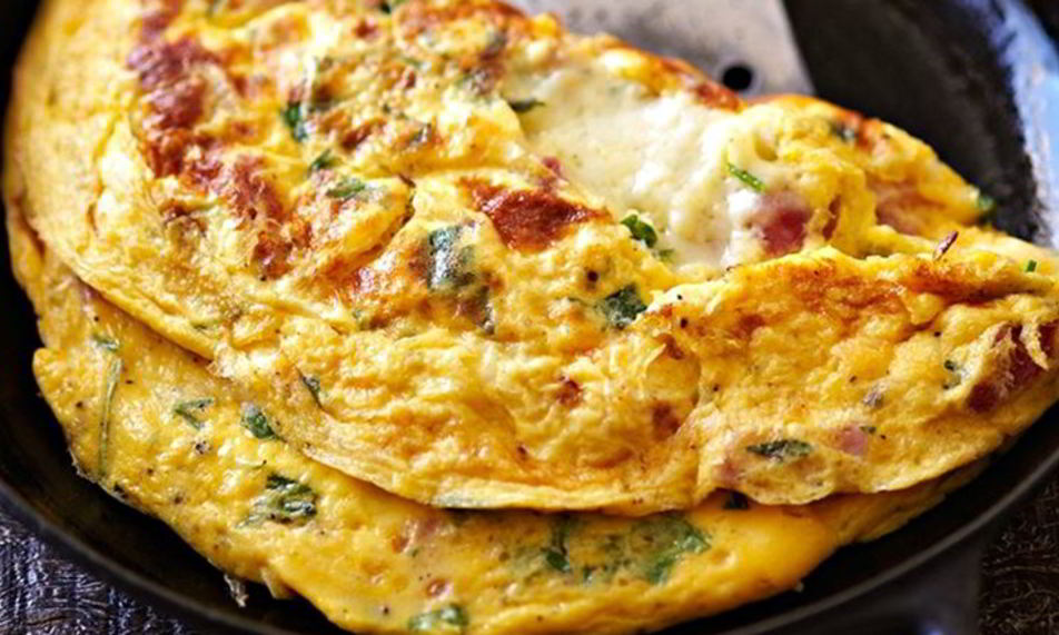 Рецепт постного омлета без яиц