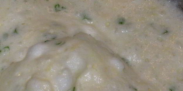 пышный омлет-суфле с тремя видами сыра