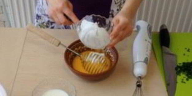 пышный простой омлет