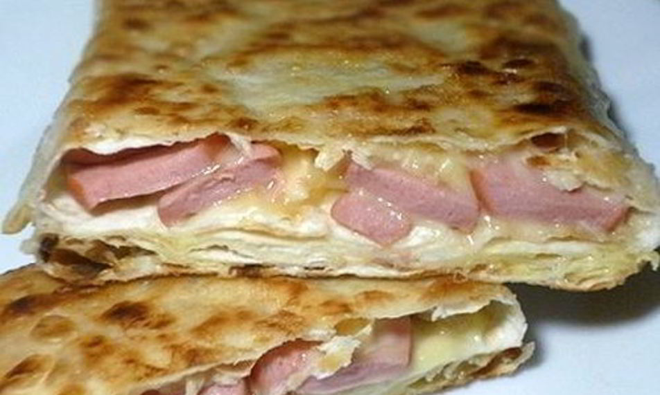 Рецепт сырного омлета ека в лаваше