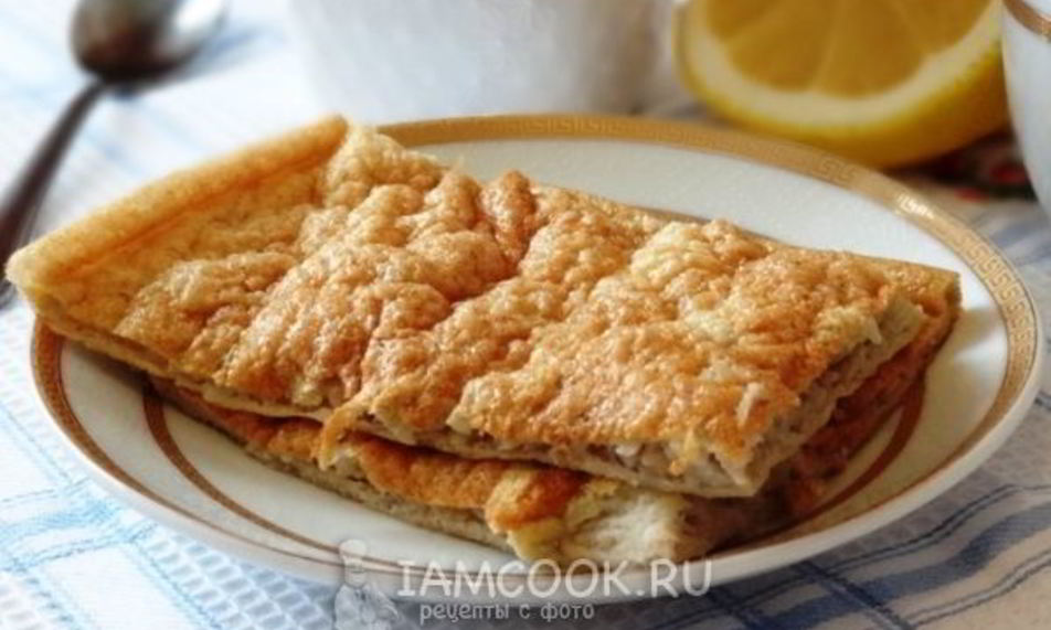 Рецепт яблочного омлета