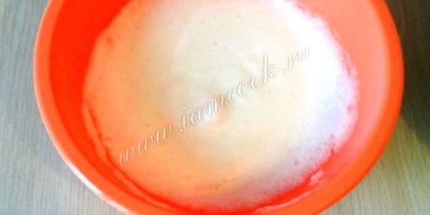 яблочный омлет