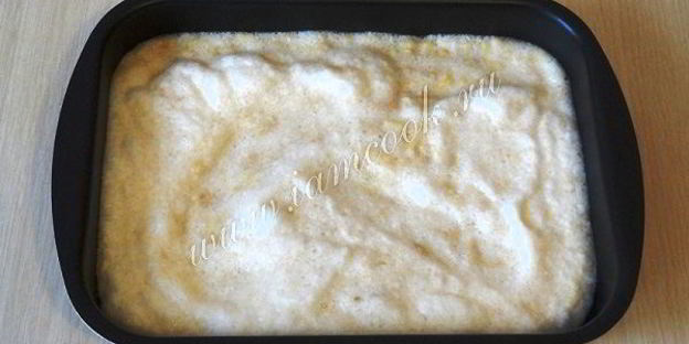 яблочный омлет