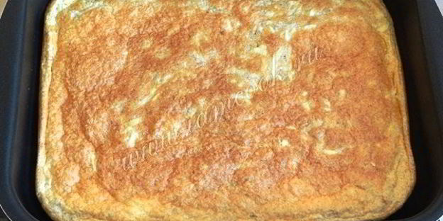 яблочный омлет