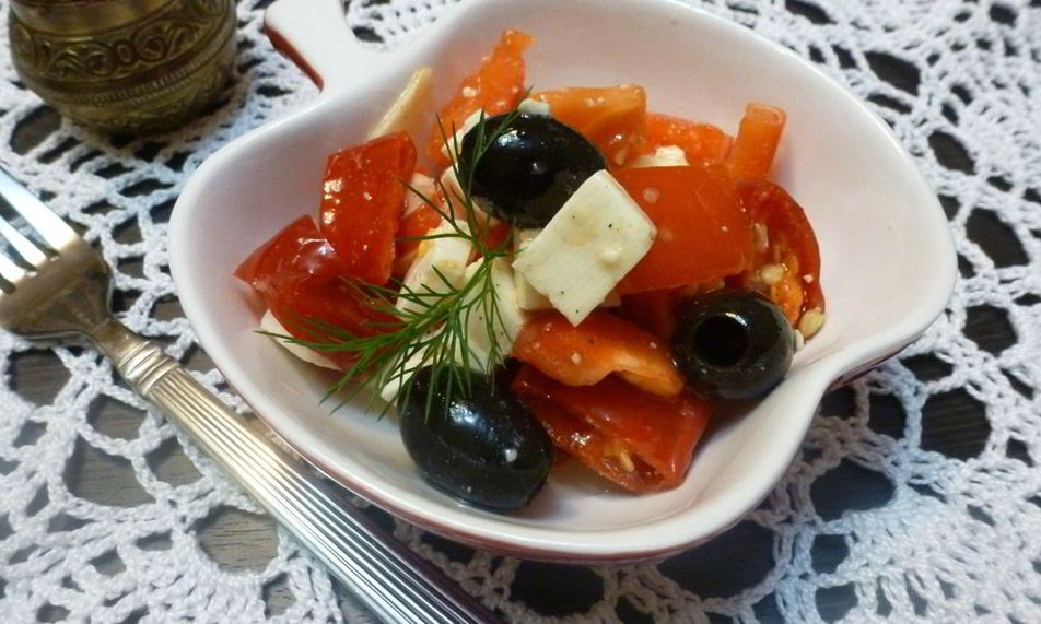 Рецепт острой закуски из брынзы