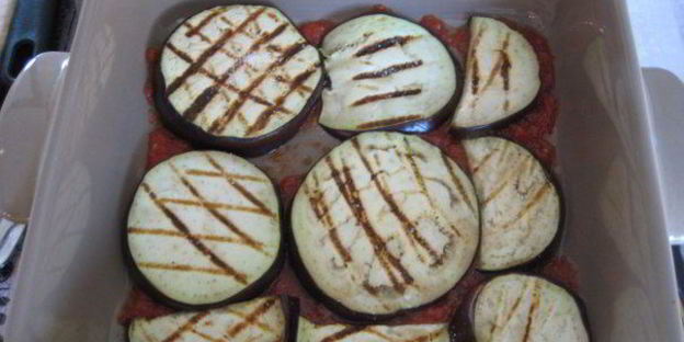 пармиджана из баклажанов с прошутто