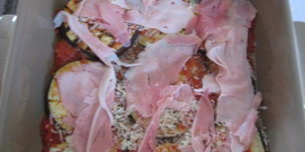 пармиджана из баклажанов с прошутто