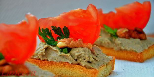 баклажановый паштет