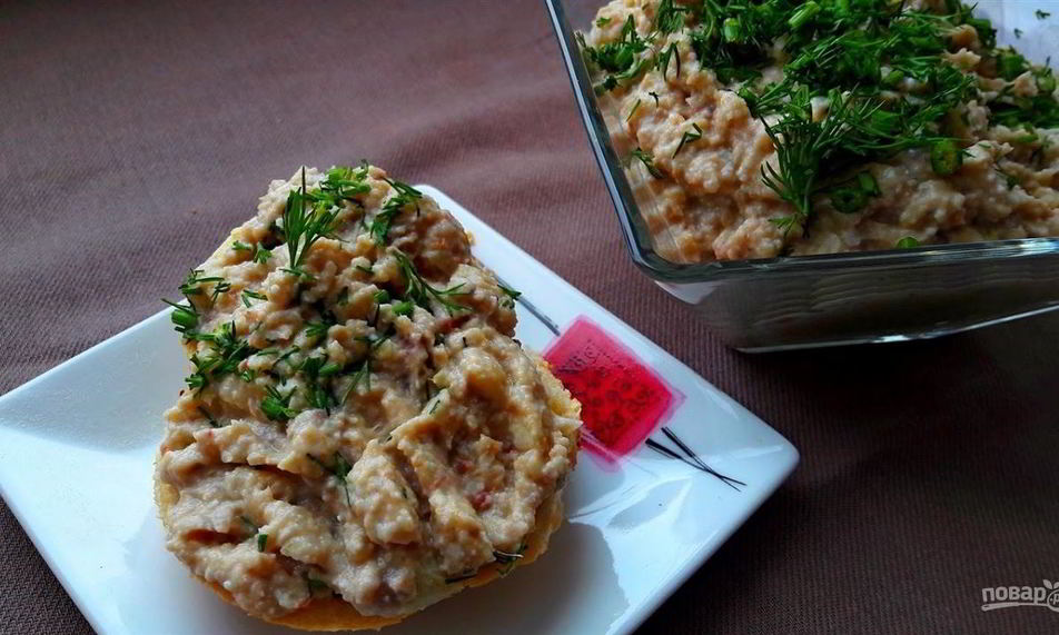 Рецепт форшмака — паштета из сельди