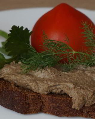 Куриный паштет с яблоком