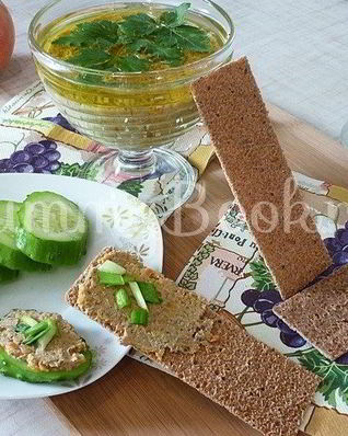 Куриный печеночно-мясной паштет