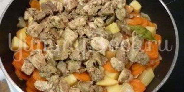 куриный печеночно-мясной паштет