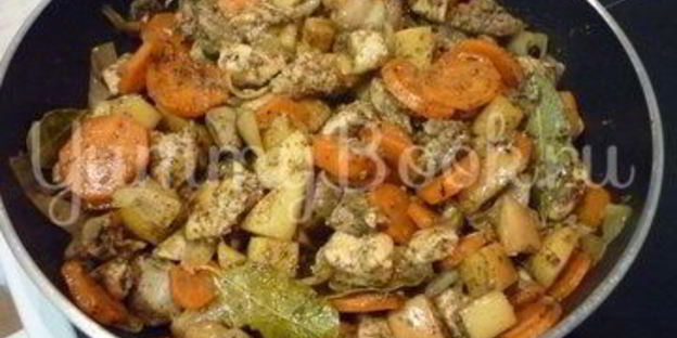 куриный печеночно-мясной паштет