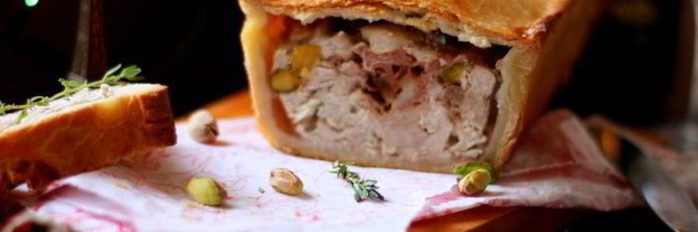 Мясной пирог Паштет в коре