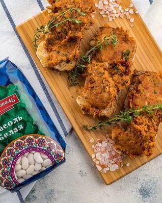 Паштет из белой фасоли с вялеными томатами