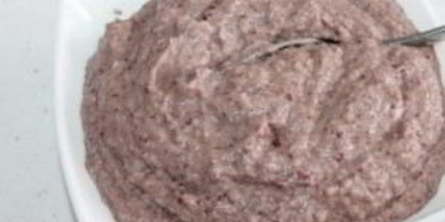 паштет из фасоли с грибами