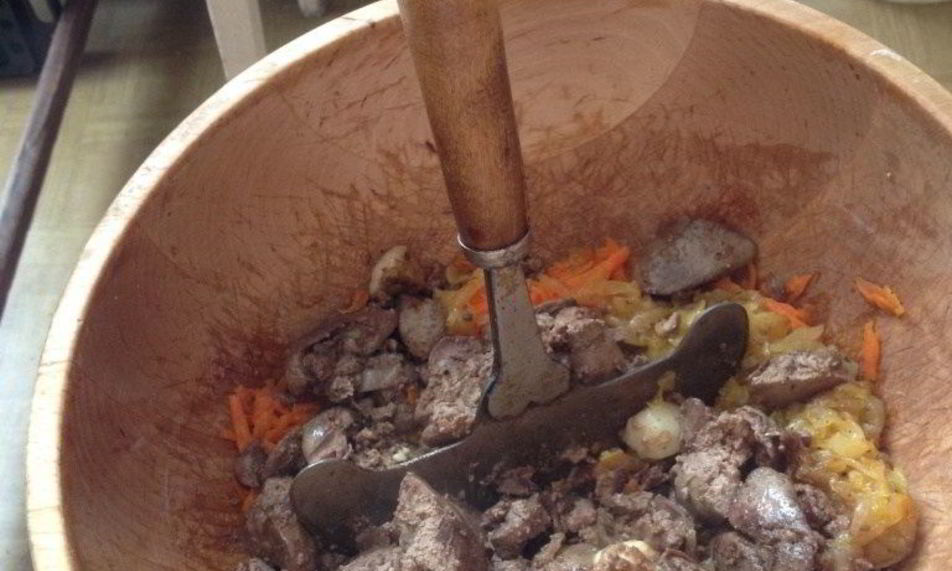 Рецепт паштета из говяжьей печени и легкого